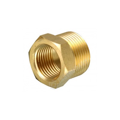 Mosadzná prechodka 3/8“ voz x 1/4“ vnz